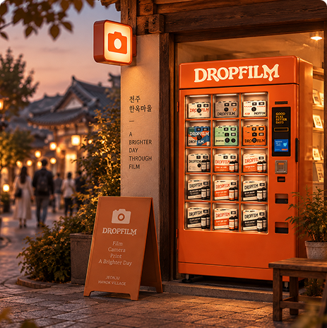 전주 한옥마을점 DROP FILM 매장